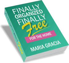 Ebook cover: Finally Organized, Finally Free for the Home