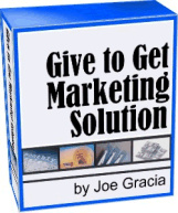 Ebook cover: Give to Get Marketing Solution