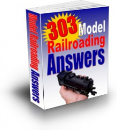 Ebook cover: 303 Model Railroading Answers
