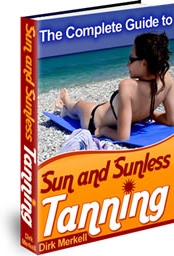 Ebook cover: Sun and Sunless Tanning