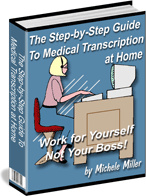 Ebook cover: Medical Transcription At Home
