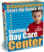 Ebook cover: How To Start A Day Care Center