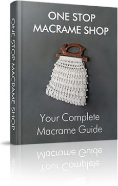 Ebook cover: One Stop Macrame Shop