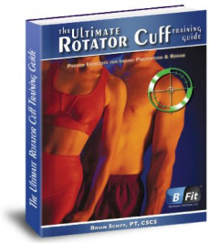 Ebook cover: The Ultimate Rotator Cuff Training Guide