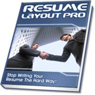 Ebook cover: Resume Layout Pro