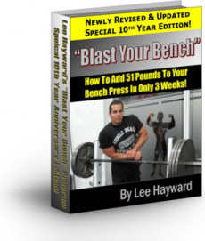 Ebook cover: Blast Your Bench